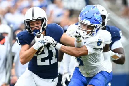 Lions head to Northwestern for Friday showdown